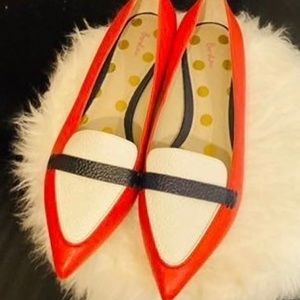 Boden Cordelia Colorblock Pointed Flats/shoes #9.5